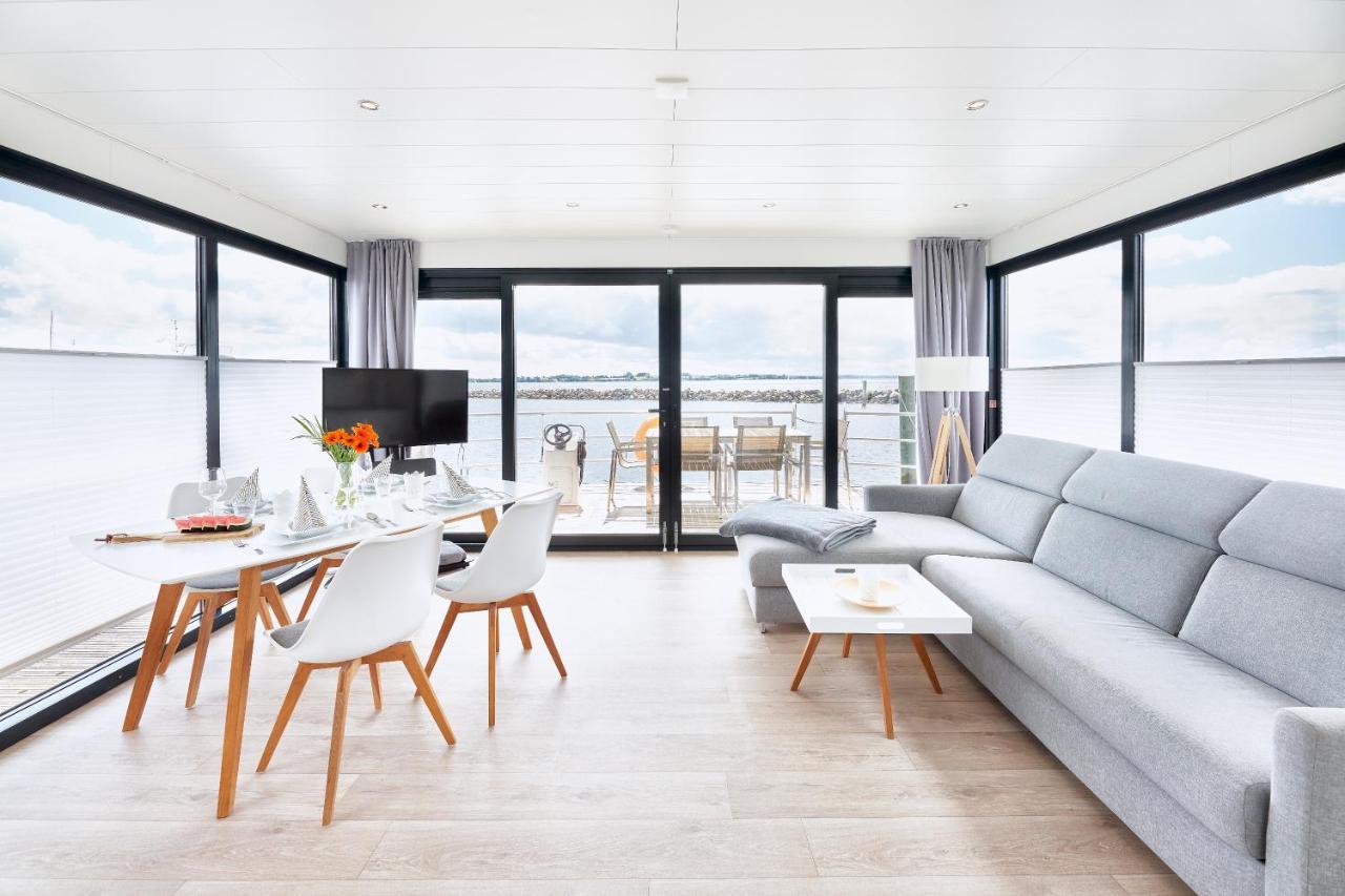 Villa Hausboote Mitten Im Naturschutzgebiet Auf Usedom à Peenemunde Extérieur photo